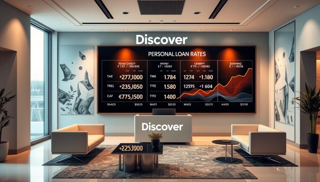 What are the personal loan rates at Discover Bank?